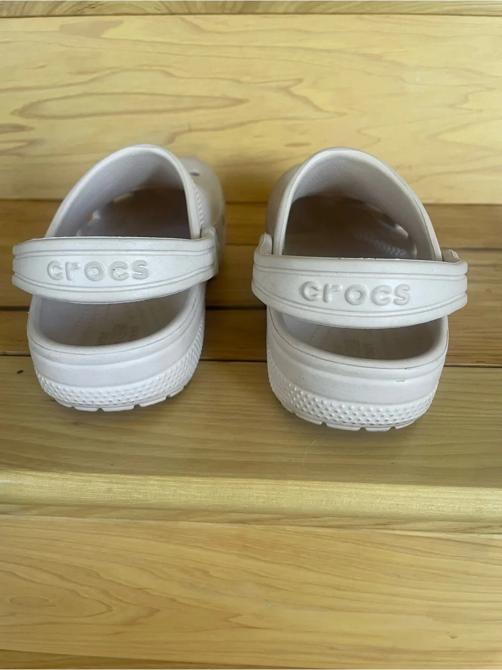 Crocs- baby pink